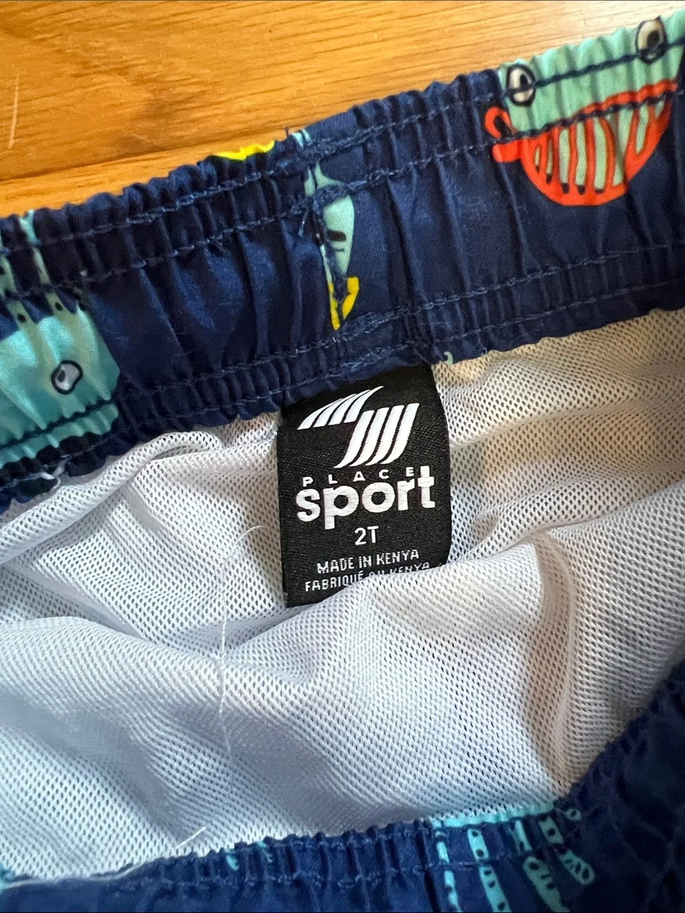 Kids Pirate Rash Guard Set - Light Blue & Navy